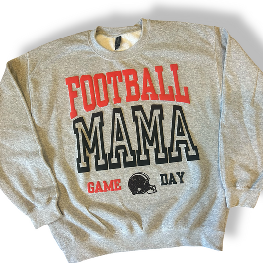 Football Mama Tee or Sweatshirt
