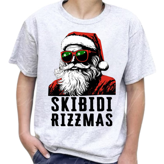 Skibidi Rizzmas-Youth Tee