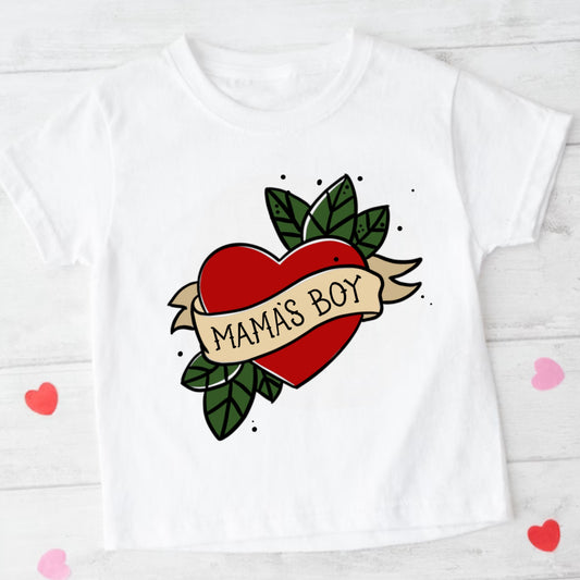 Mama’s Boy-Youth Tee or Crewneck Sweatshirt