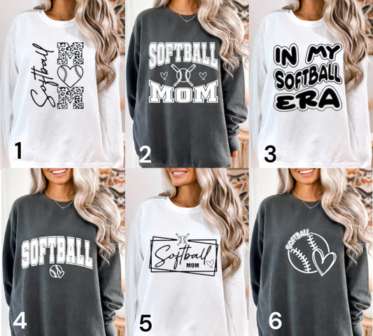 Pick Your Team Color & Design-Softball Tee