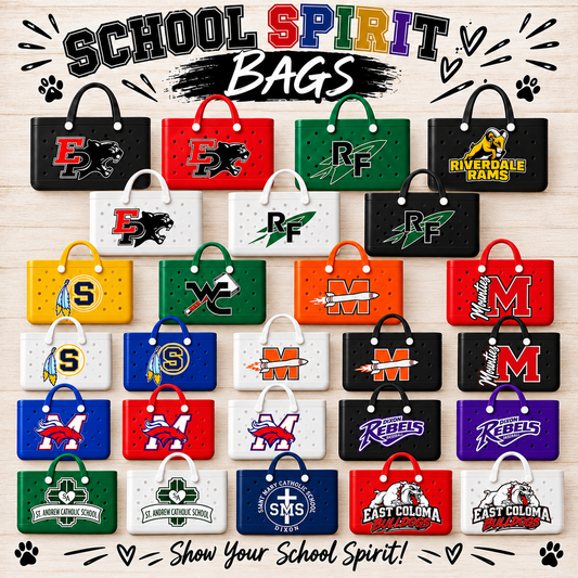 Custom School Spirit Bags