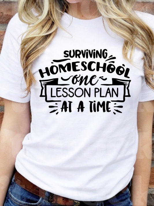 Surviving Homeschool Tee