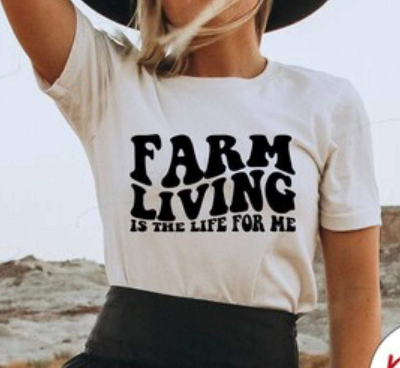 Farm Living Is The Life For Me Tee