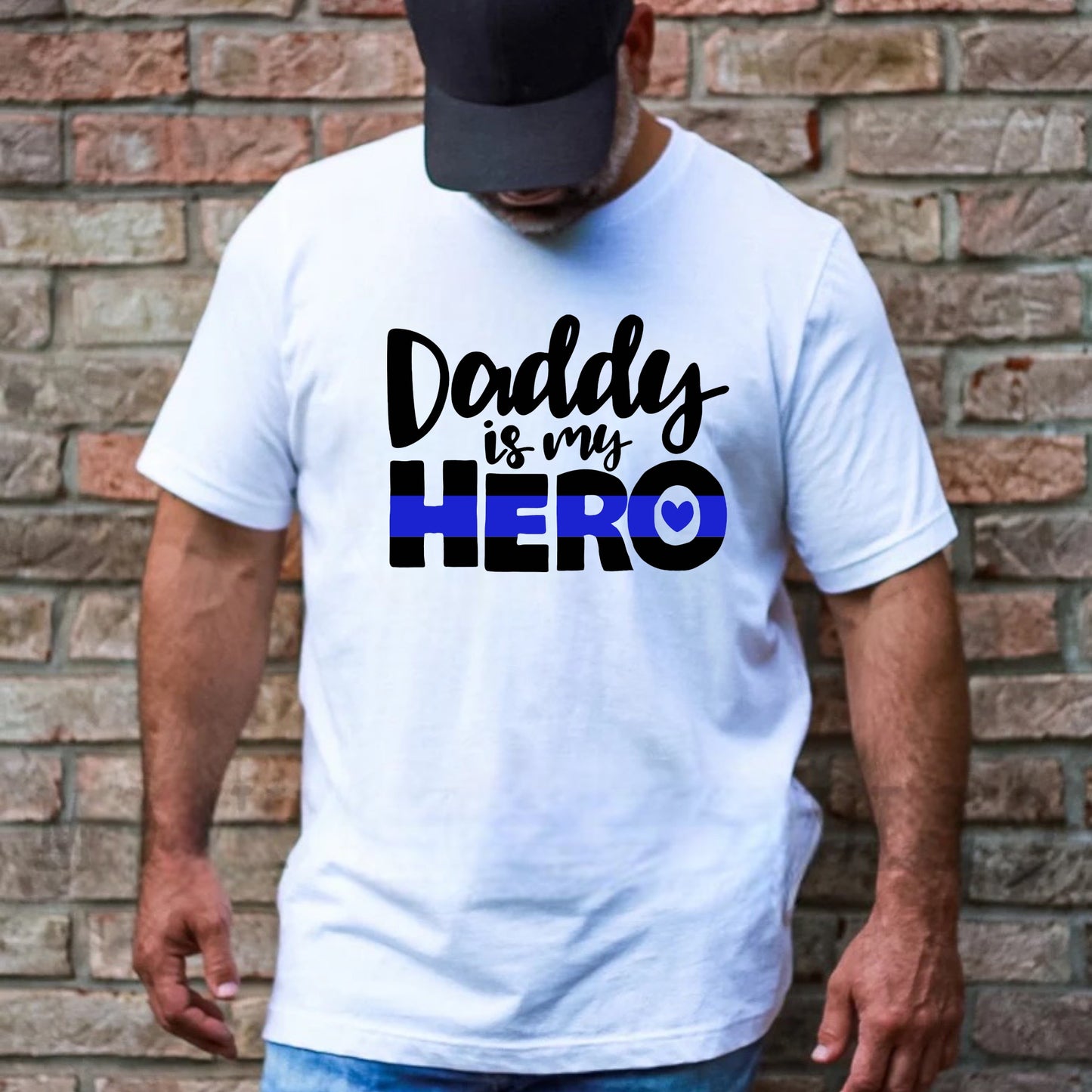 Daddy Is My Hero Tee