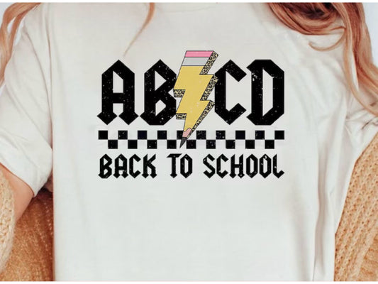 ABCD Back To School Tee