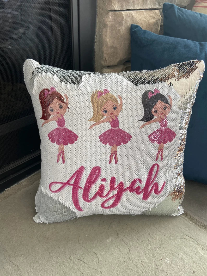 Personalized Sequin Pillowcase