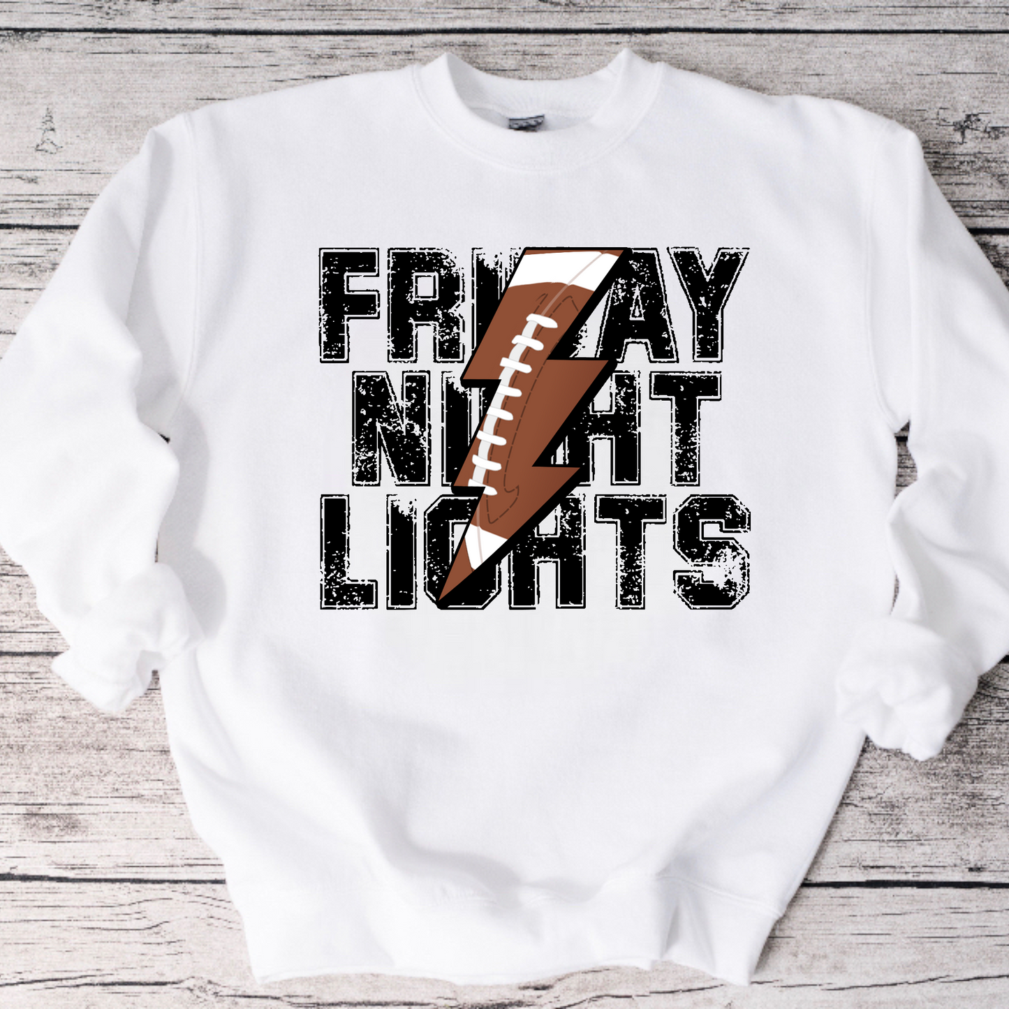 Friday Night Lights Football Crewneck Sweatshirt or Tee