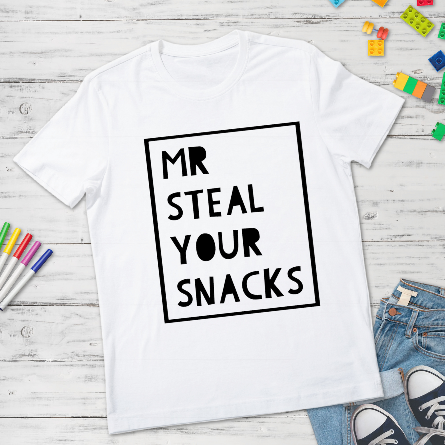 Mr. Steal Your Snacks Youth Tee
