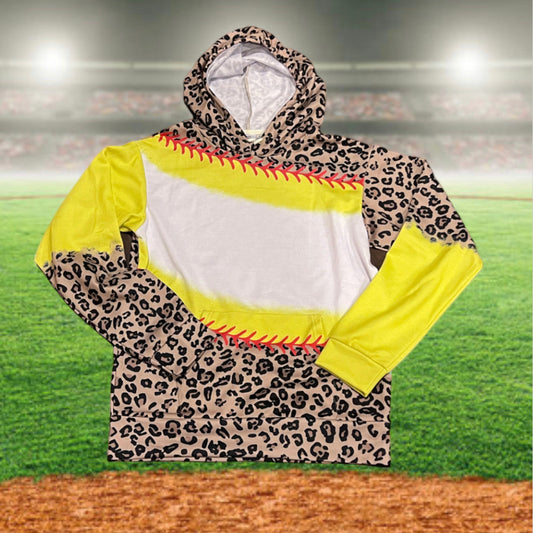 Softball Cheetah Hoodie