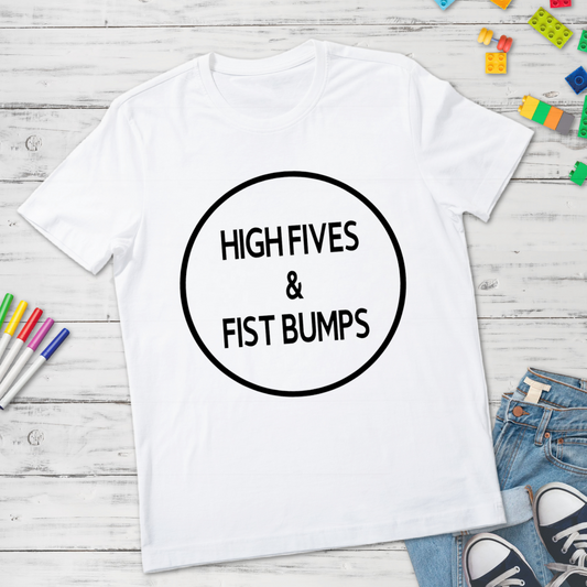 High Fives and Fist Bumps Youth Tee