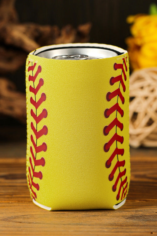 Personalized Softball Can Coozie