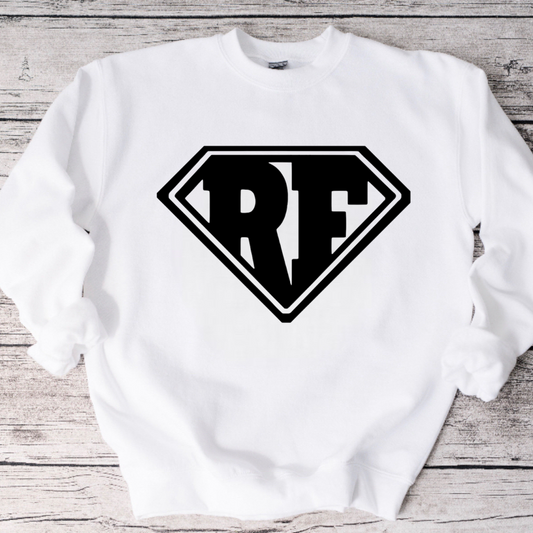 Throwback Rocket Rowdie Crewneck Sweatshirt or Tee