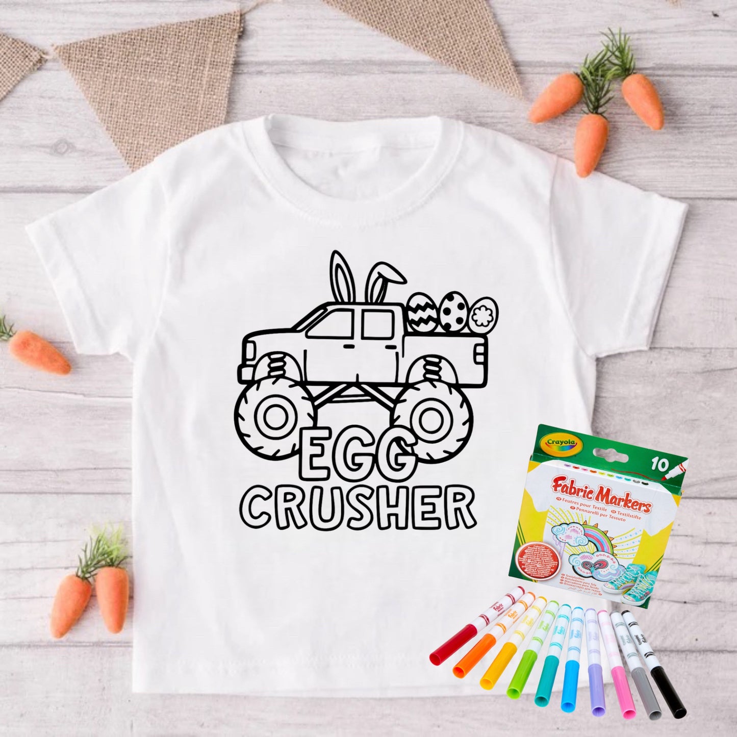Easter Coloring Shirts